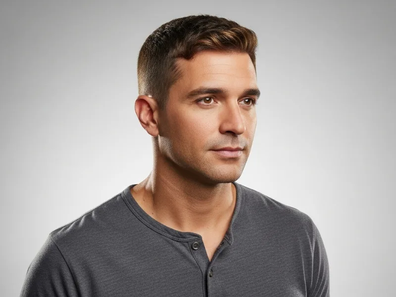 Crew Cut hairstyle for men