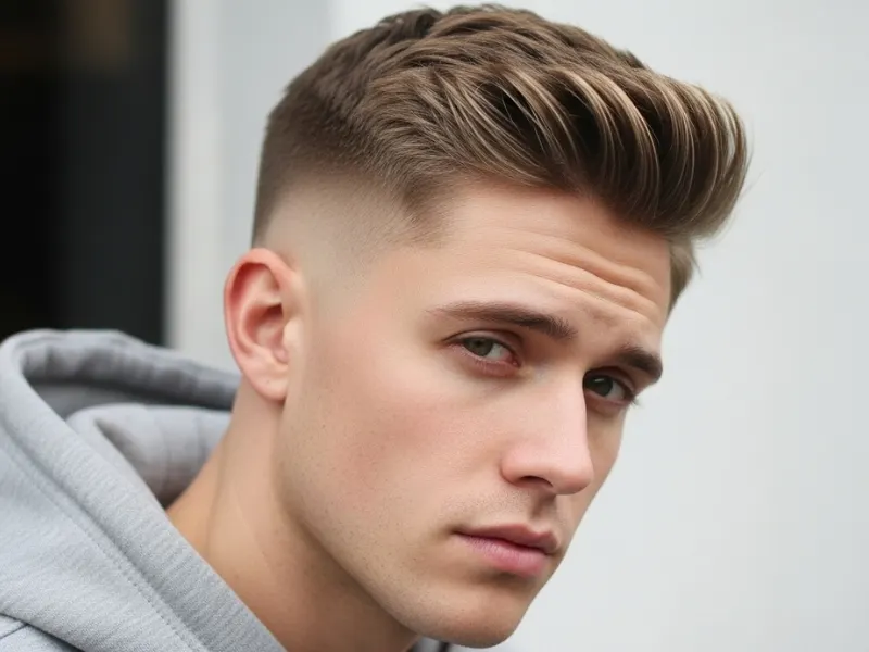 French Crop hairstyle for men