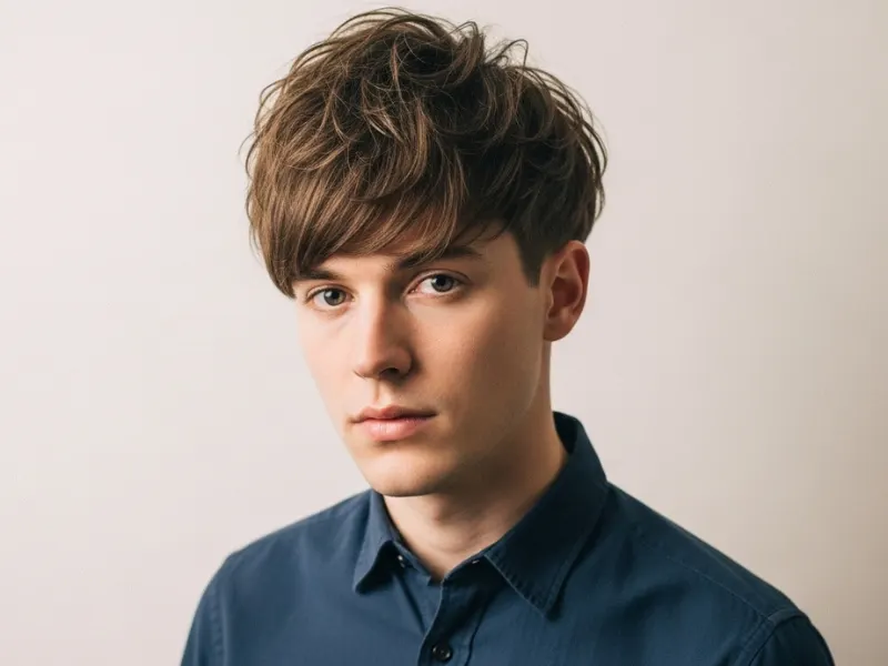 Shaggy Crop hairstyle for men