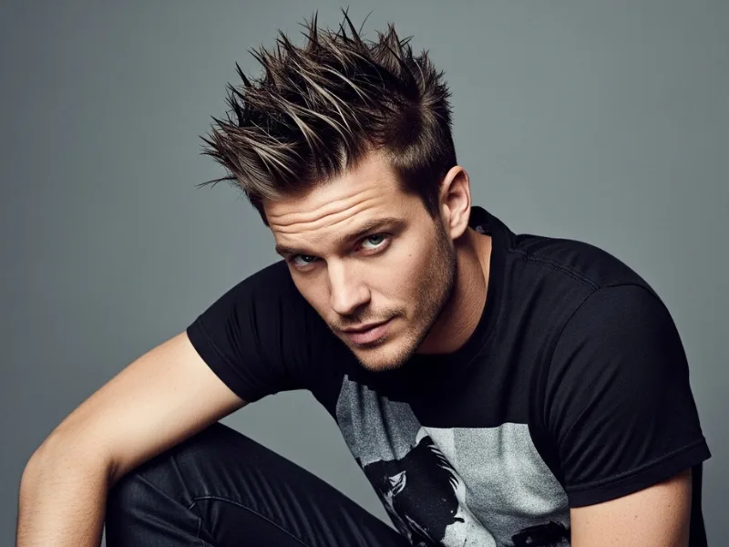 Spiky Hairstyle for men