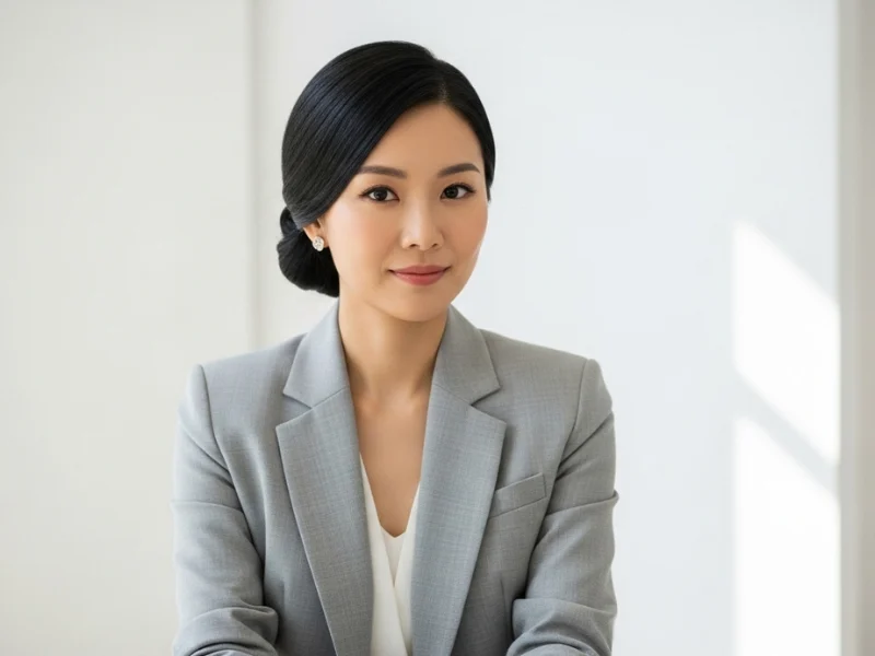 Twisted low bun interview hairstyle