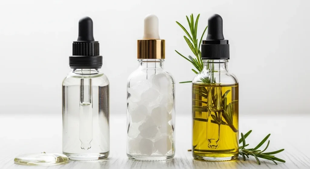 Natural remedies for thicker hair including aloe vera, coconut oil, and fenugreek